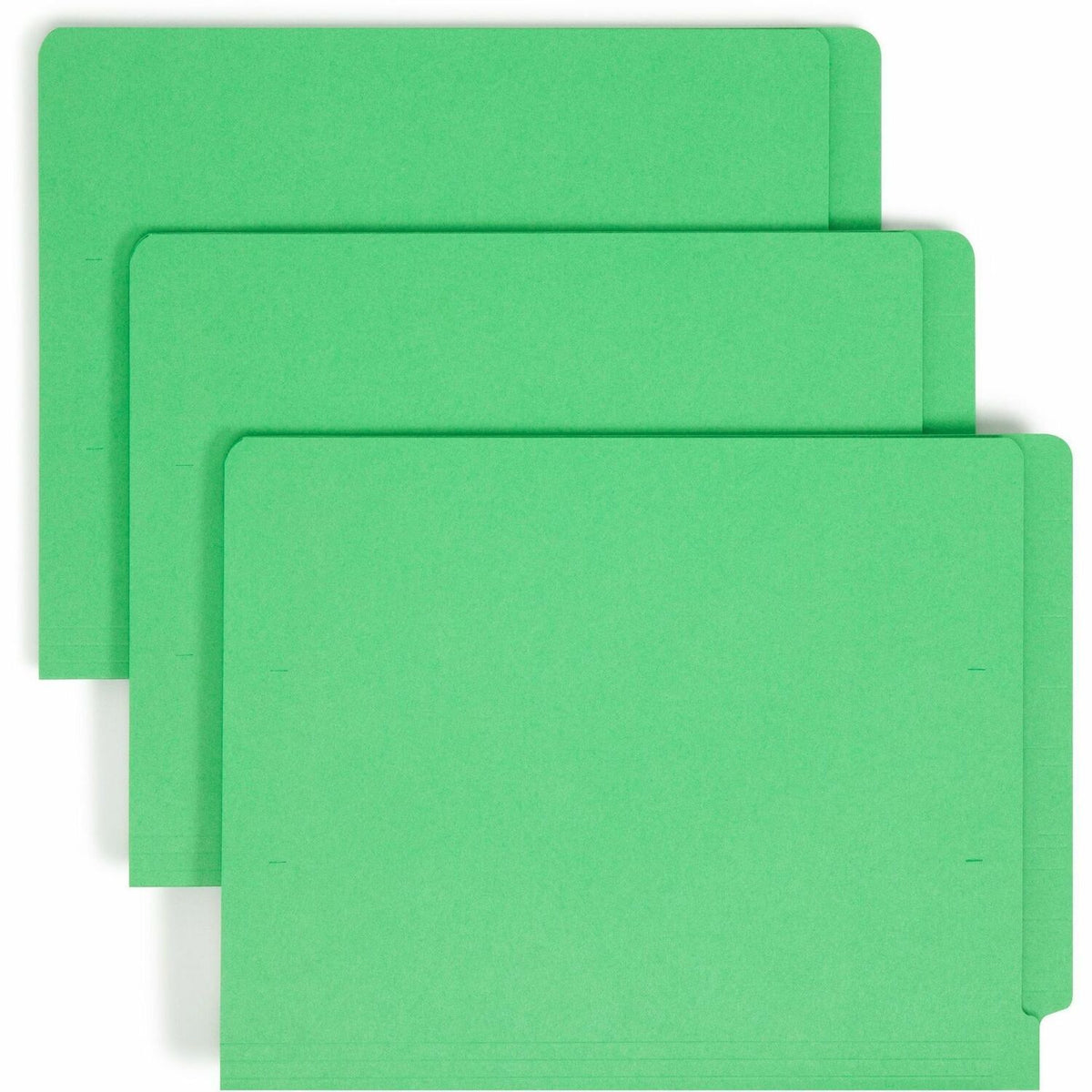 Smead Shelf-Master Straight Tab Cut Letter Recycled Fastener Folder (SMD25140)
