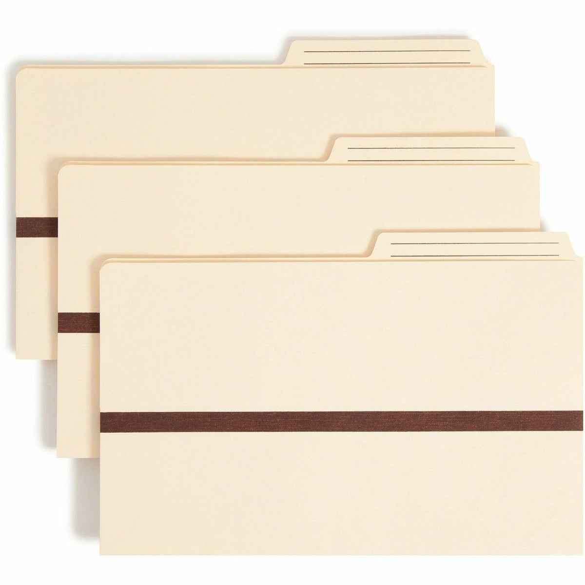 Smead Manila File Pockets with 2/5-Cut Tab (SMD76487)
