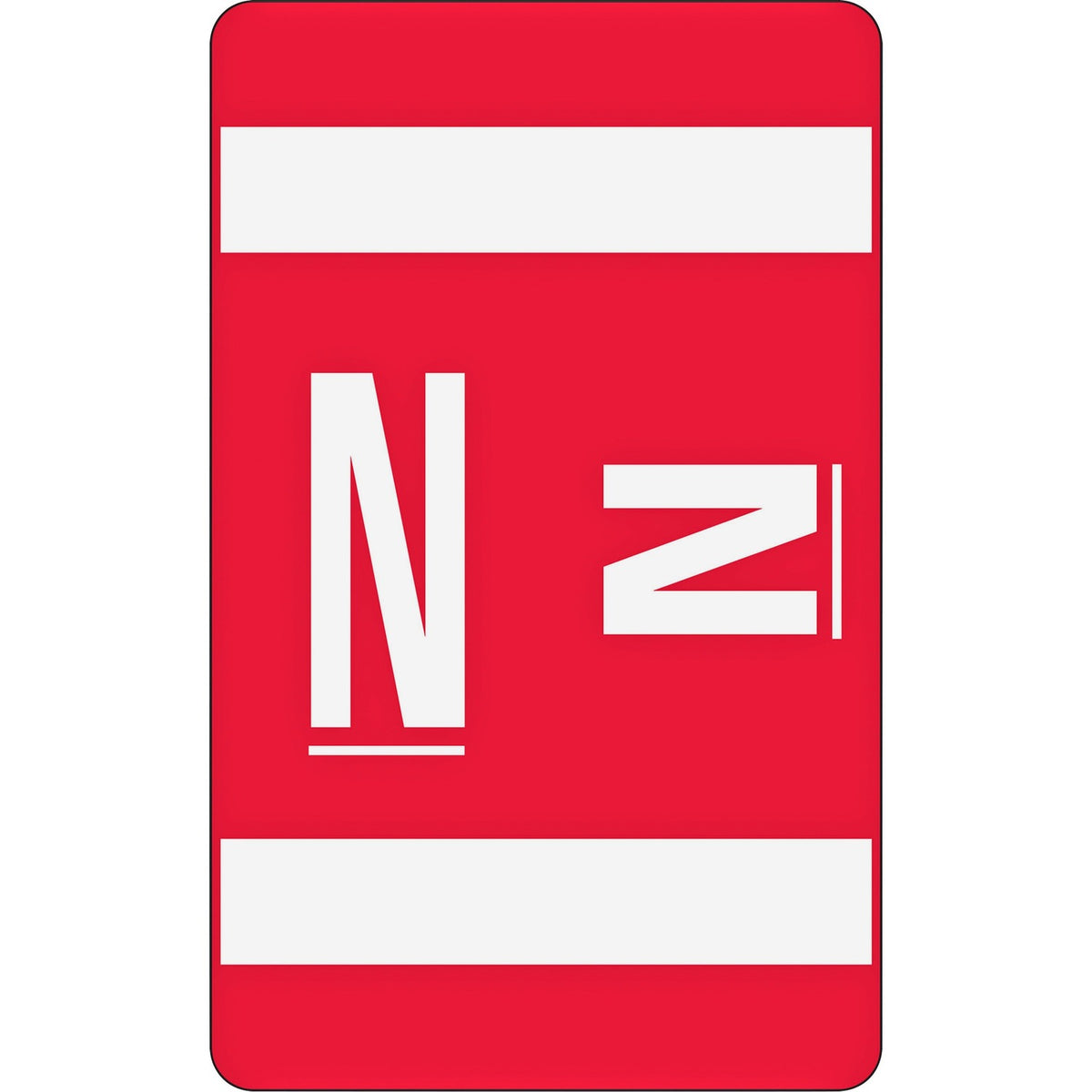 Smead AlphaZ ACCS Color-Coded Labels (SMD67184)