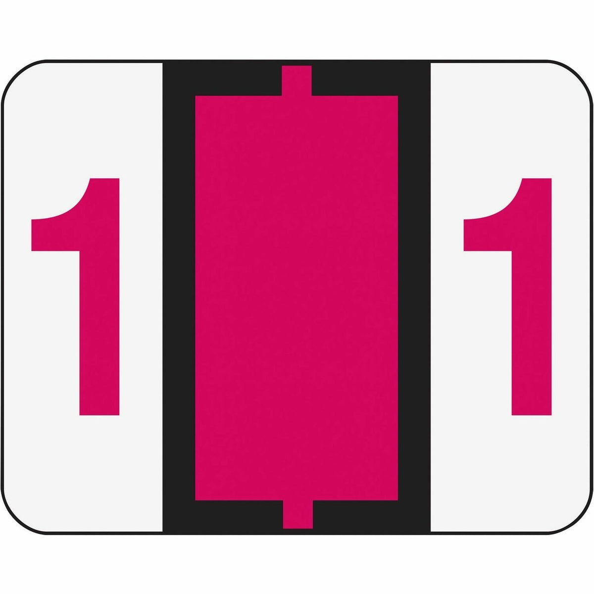 Smead BCCRN Bar-Style Color-Coded Labels (SMD67371)