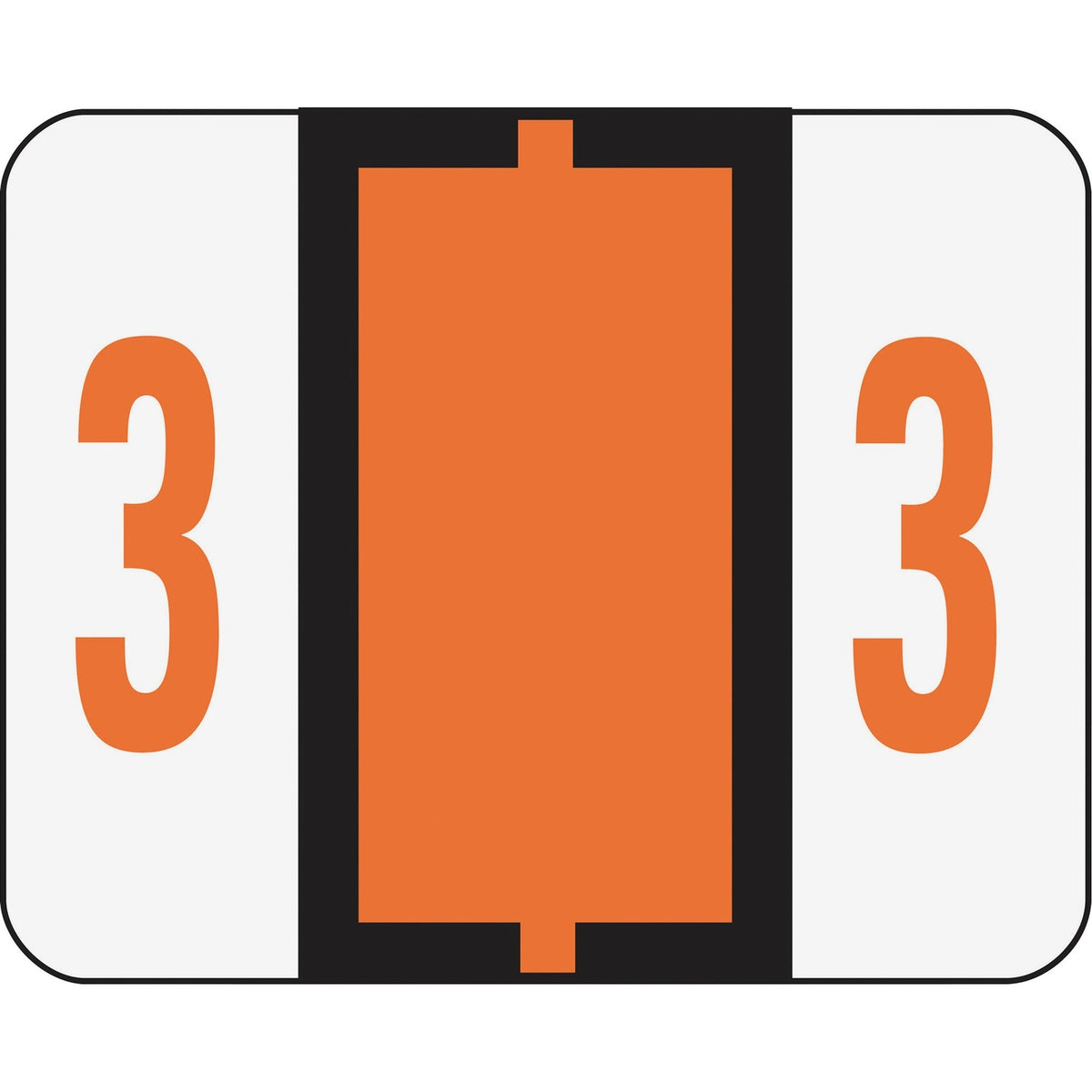 Smead BCCRN Bar-Style Color-Coded Labels (SMD67373)