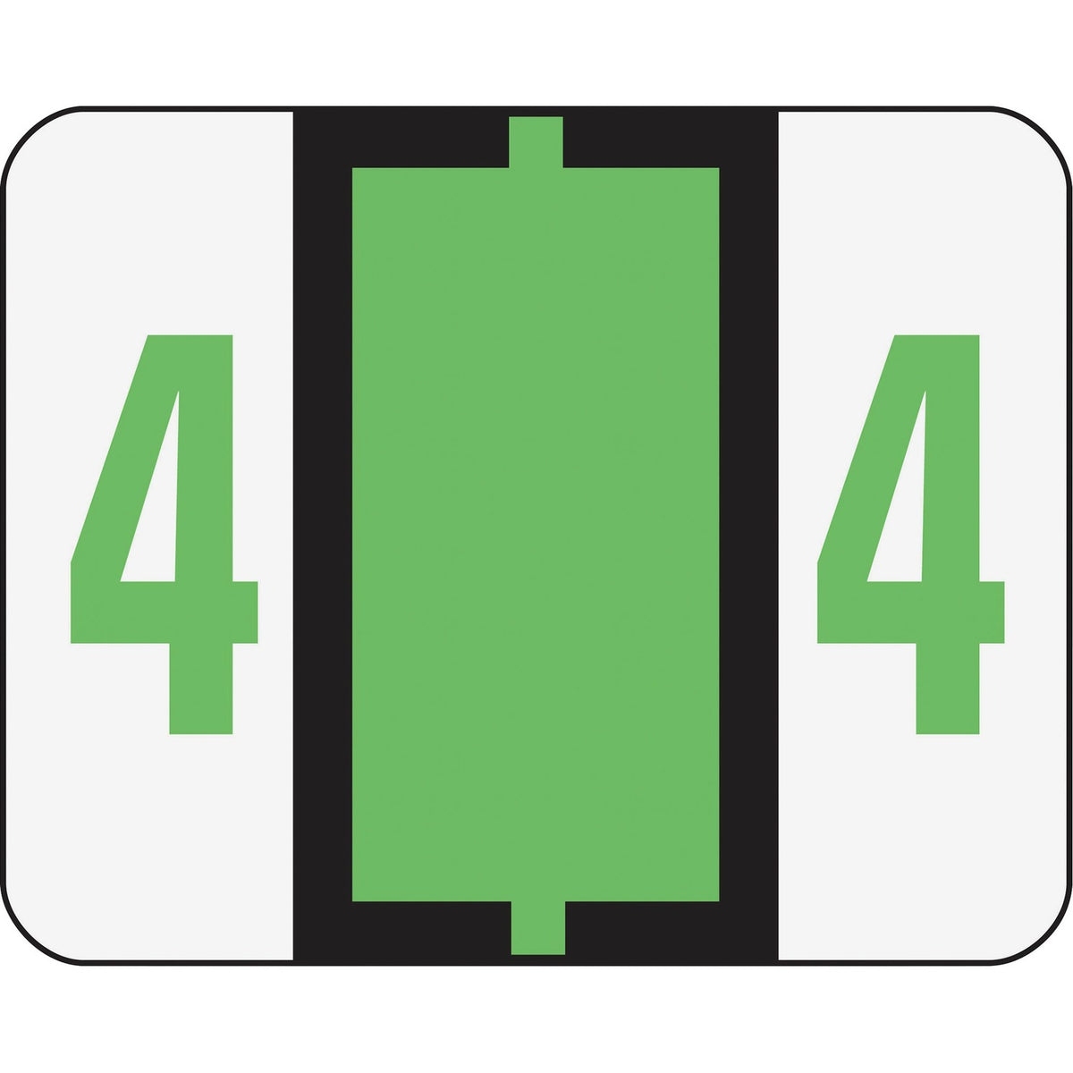 Smead BCCRN Bar-Style Color-Coded Labels (SMD67374)