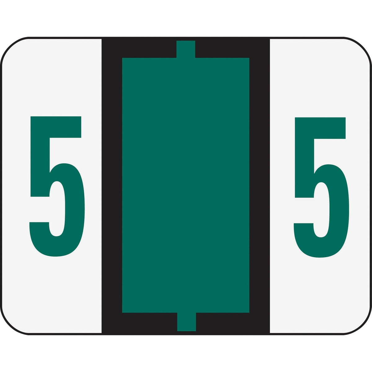 Smead BCCRN Bar-Style Color-Coded Labels (SMD67375)