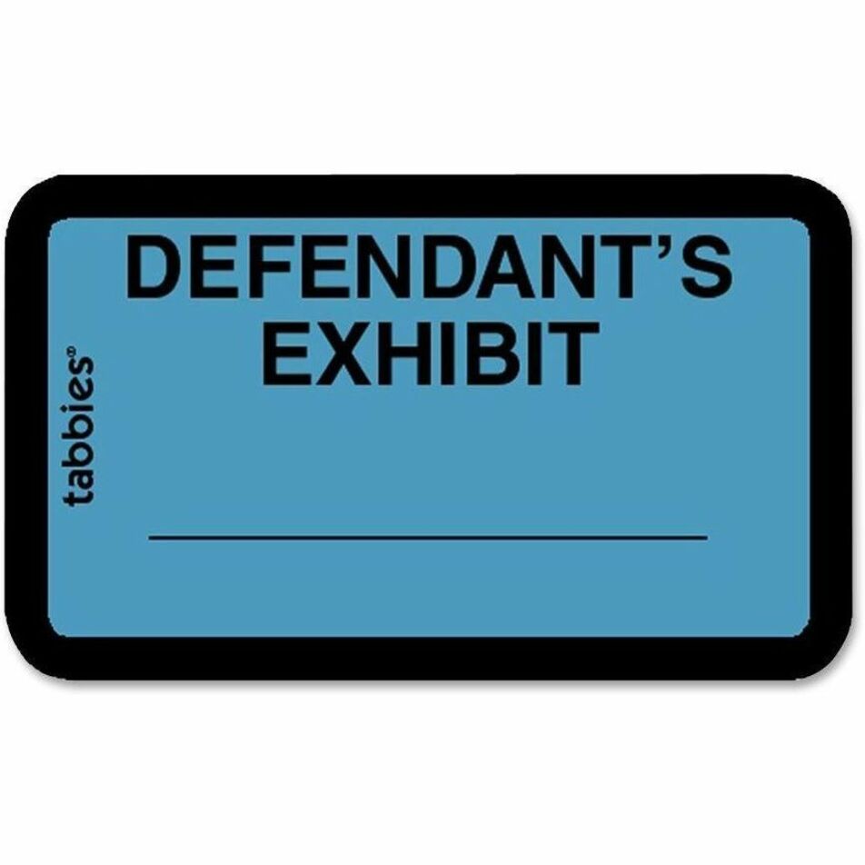 Tabbies Defendant's Exhibit Legal File Labels (TAB58093)