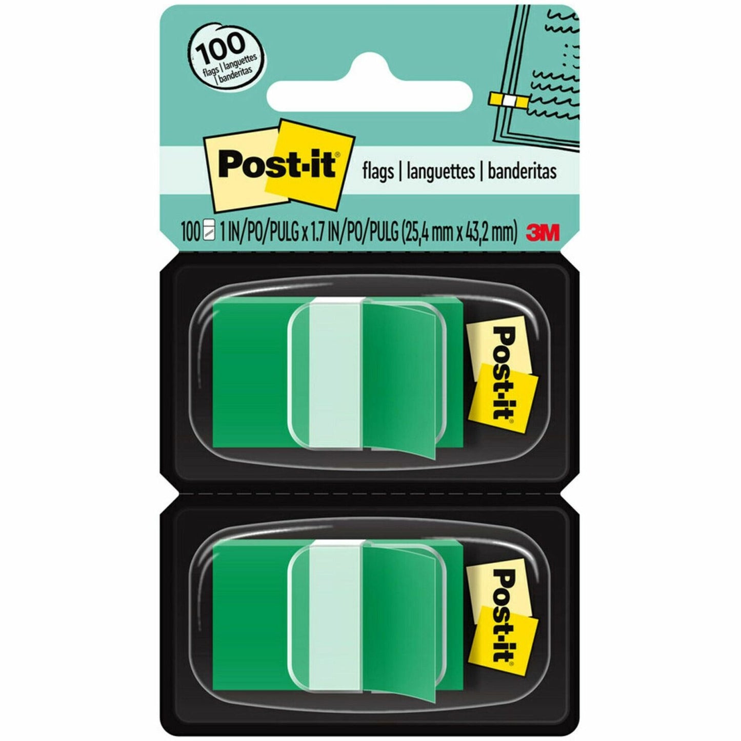 Post-it Flags (MMM680GN2)
