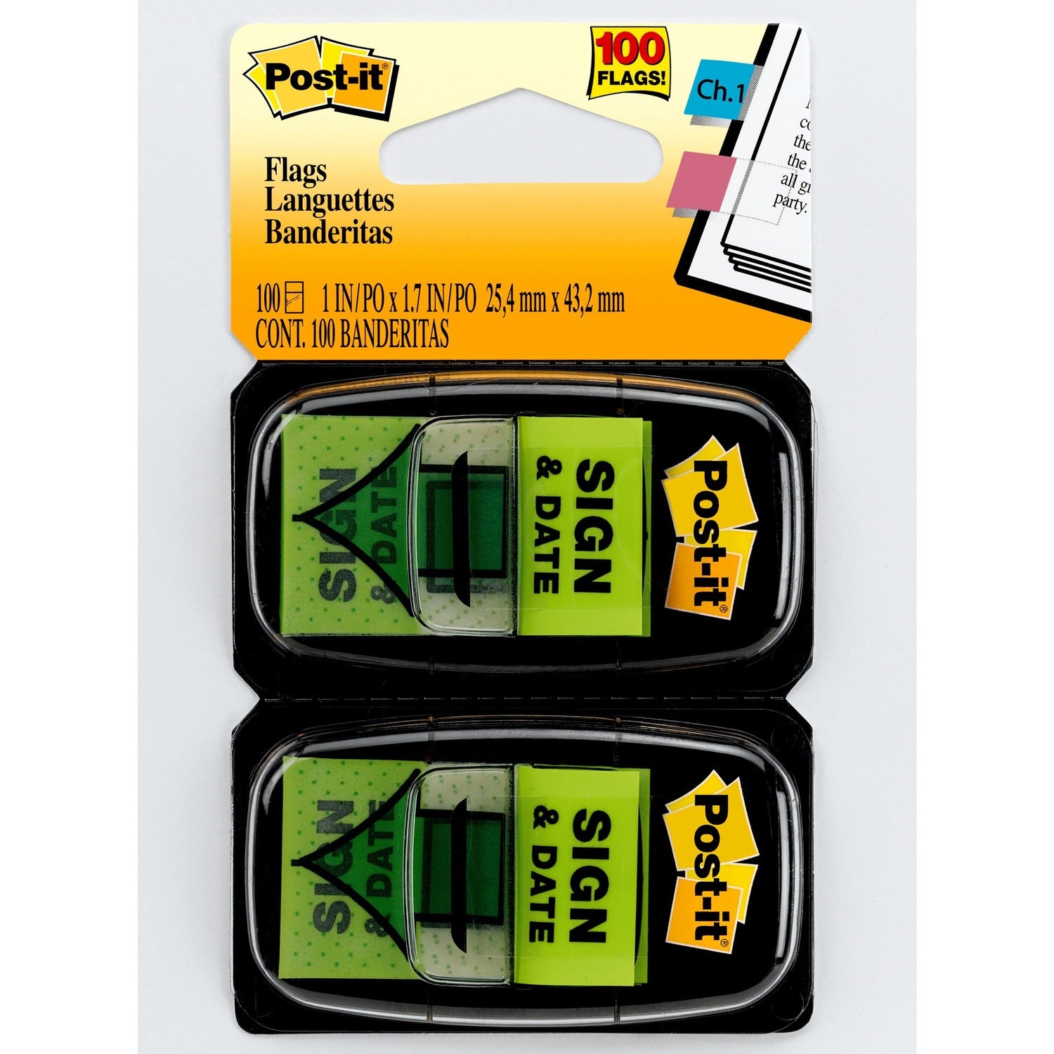 Post-it Message Flags (MMM680SD2)