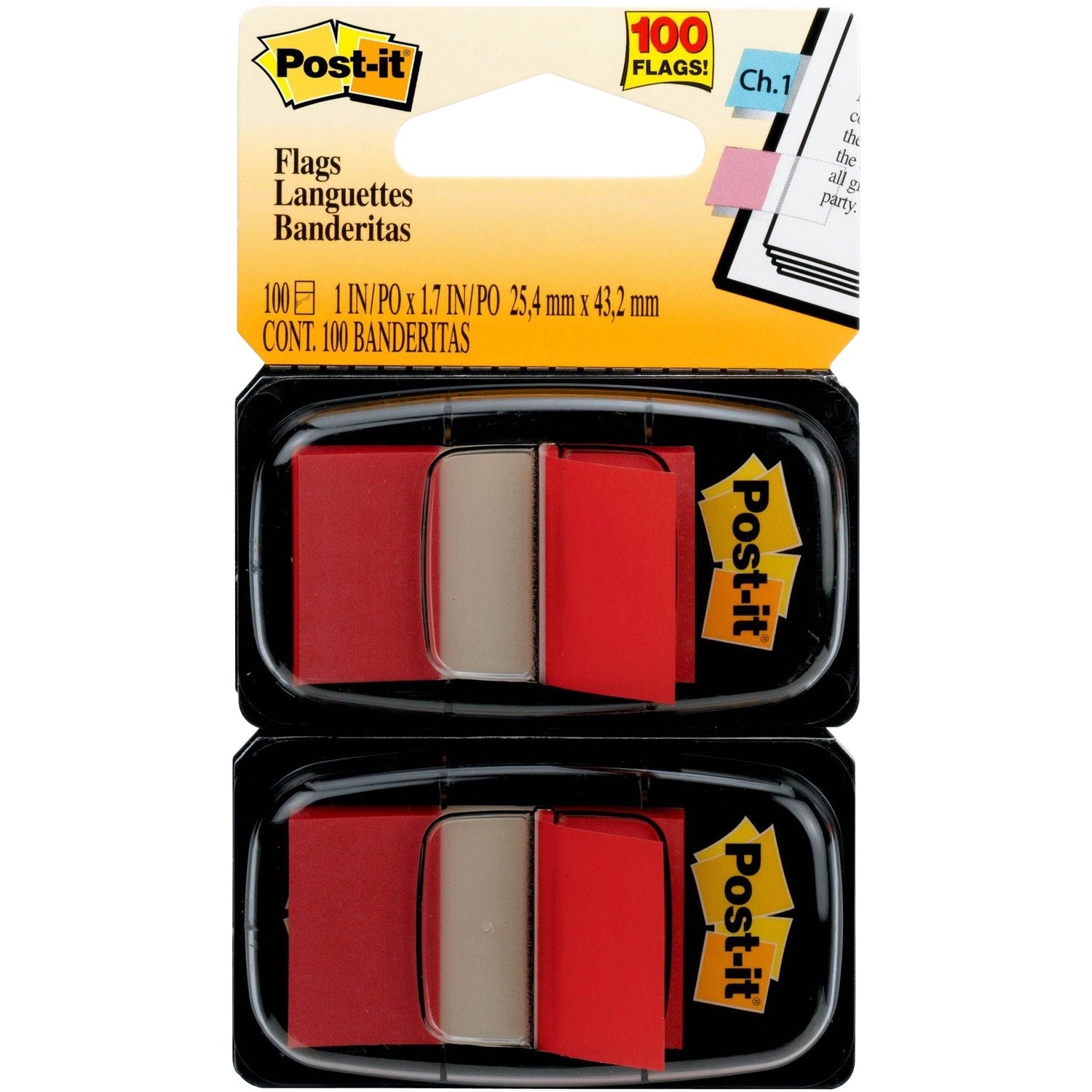 Post-it Flags (MMM680RD2)