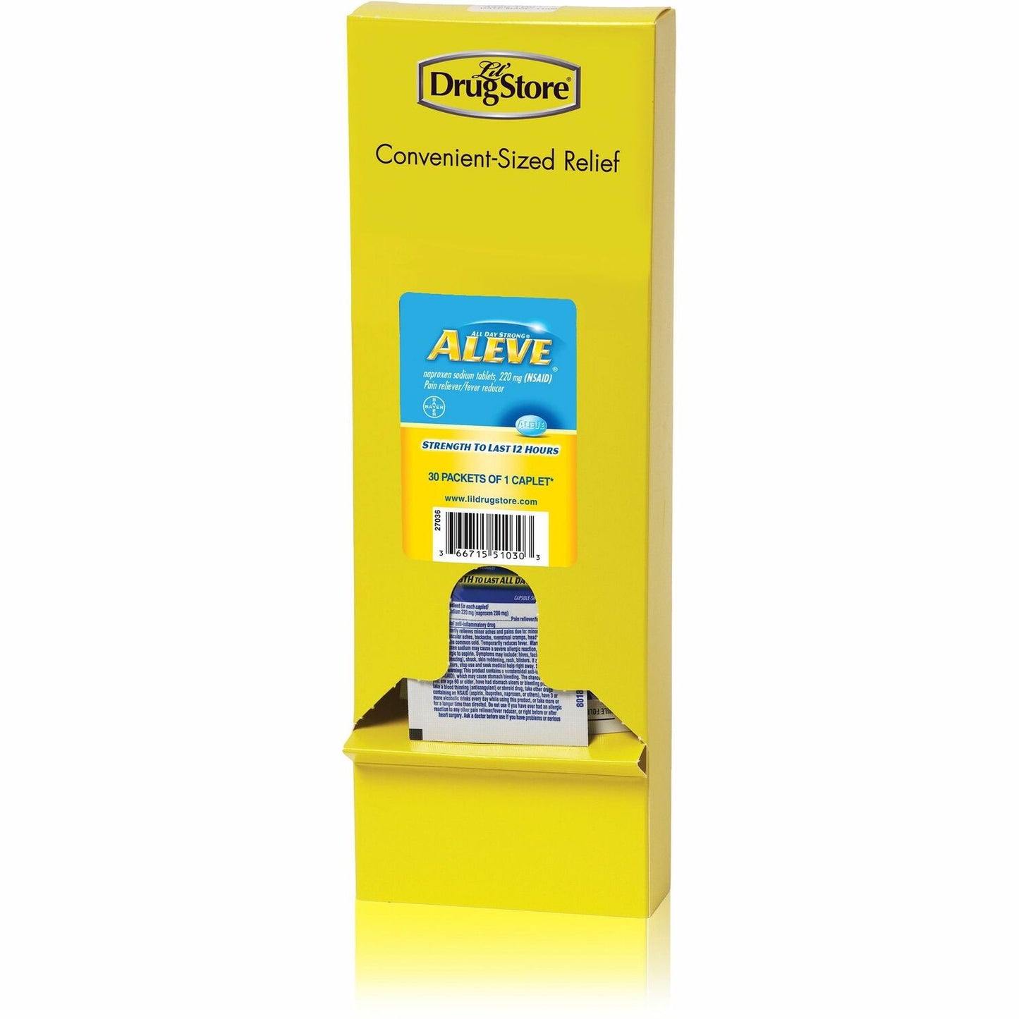 Aleve Pain Reliever/Fever Reducer Single-Dose Refills (LIL51030)
