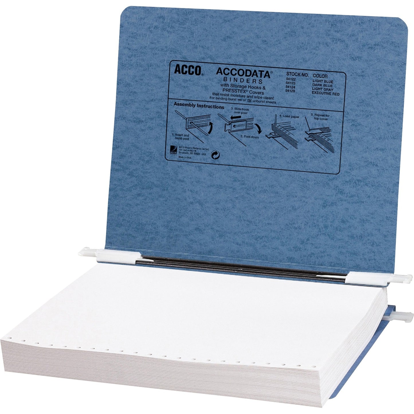 ACCO Presstex Storage Hook Data Binders (ACC54122)