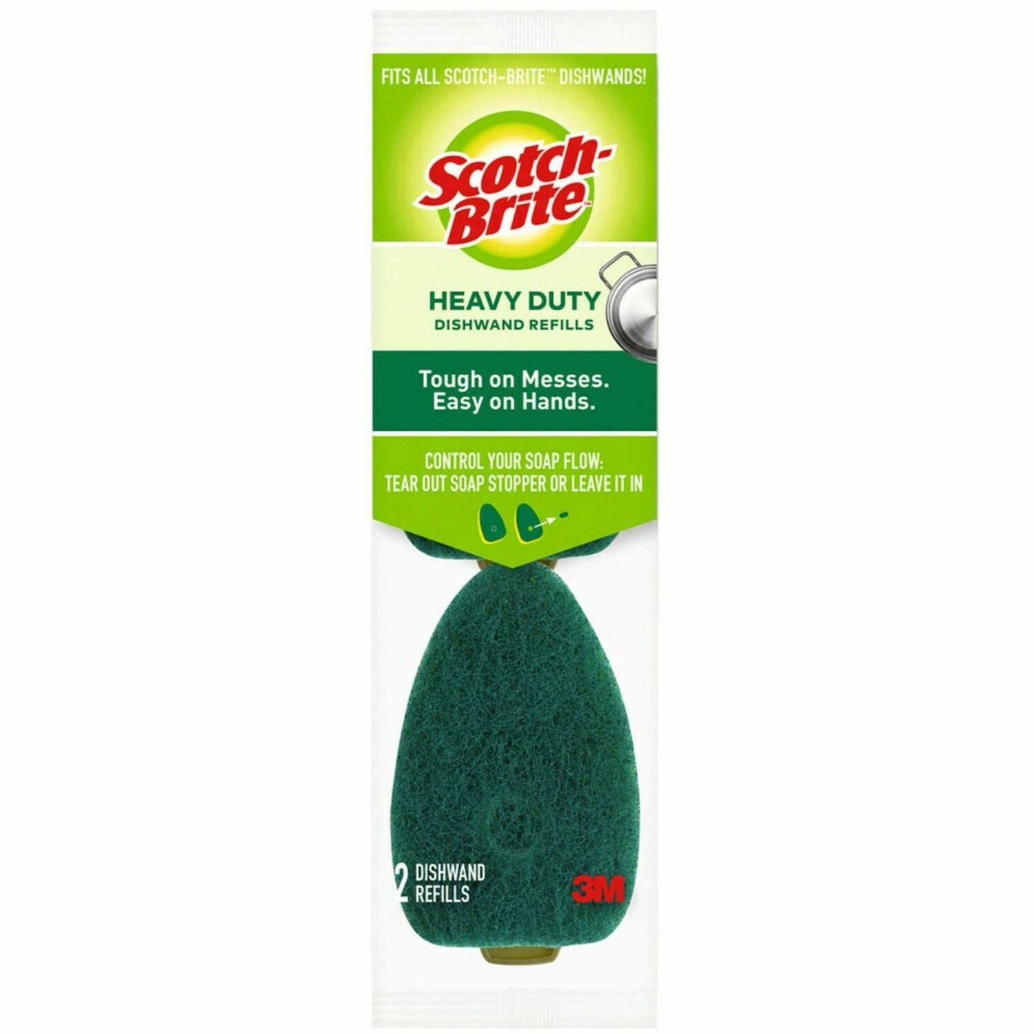 Scotch-Brite Heavy-Duty Dishwand Refills (MMM4817RSC)