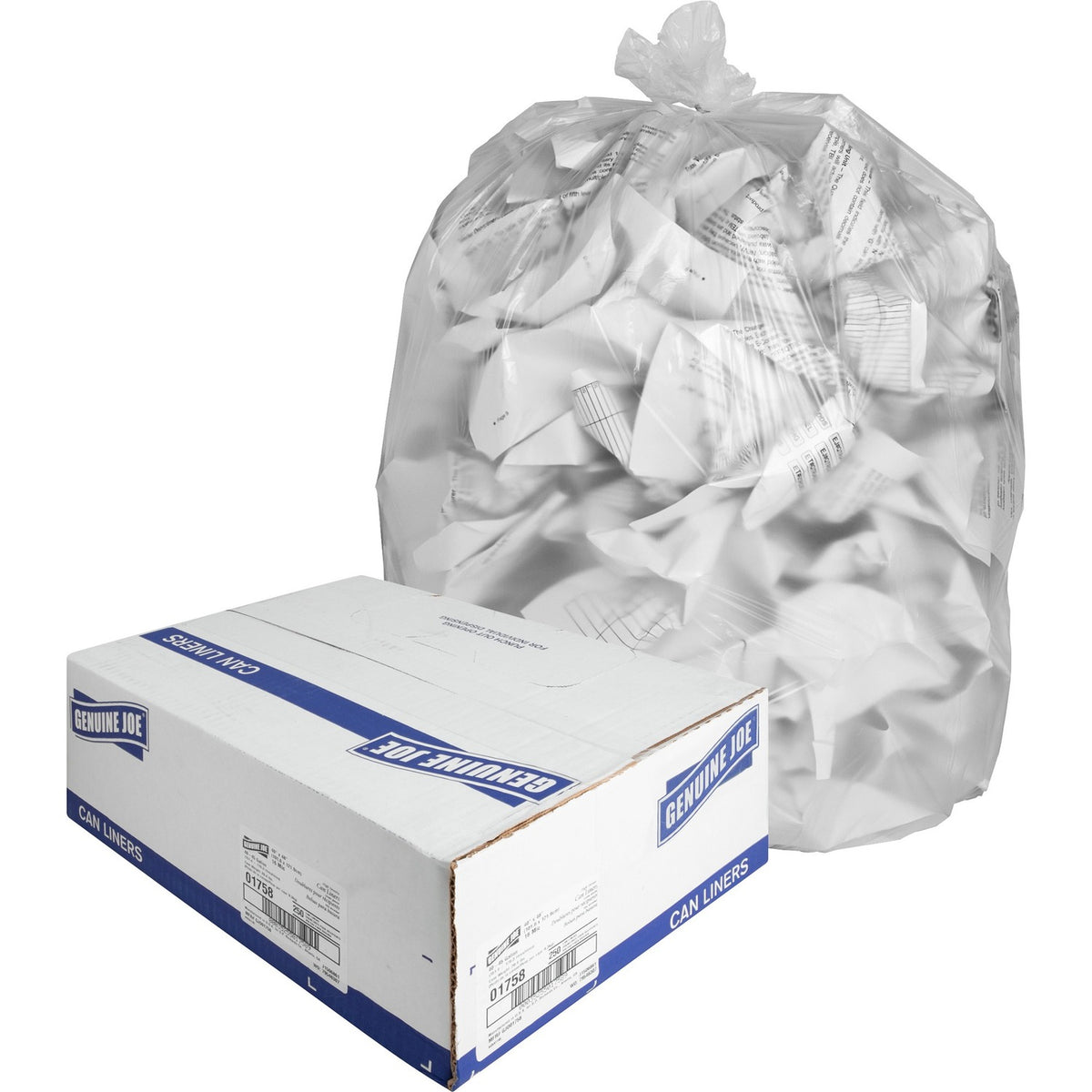 Genuine Joe High-density Can Liners (GJO01758)