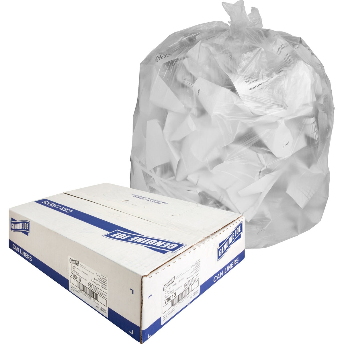 Genuine Joe Economy High-Density Can Liners (GJO70013)