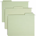 Smead FasTab 1/3 Tab Cut Letter Recycled Hanging Folder (SMD64082)