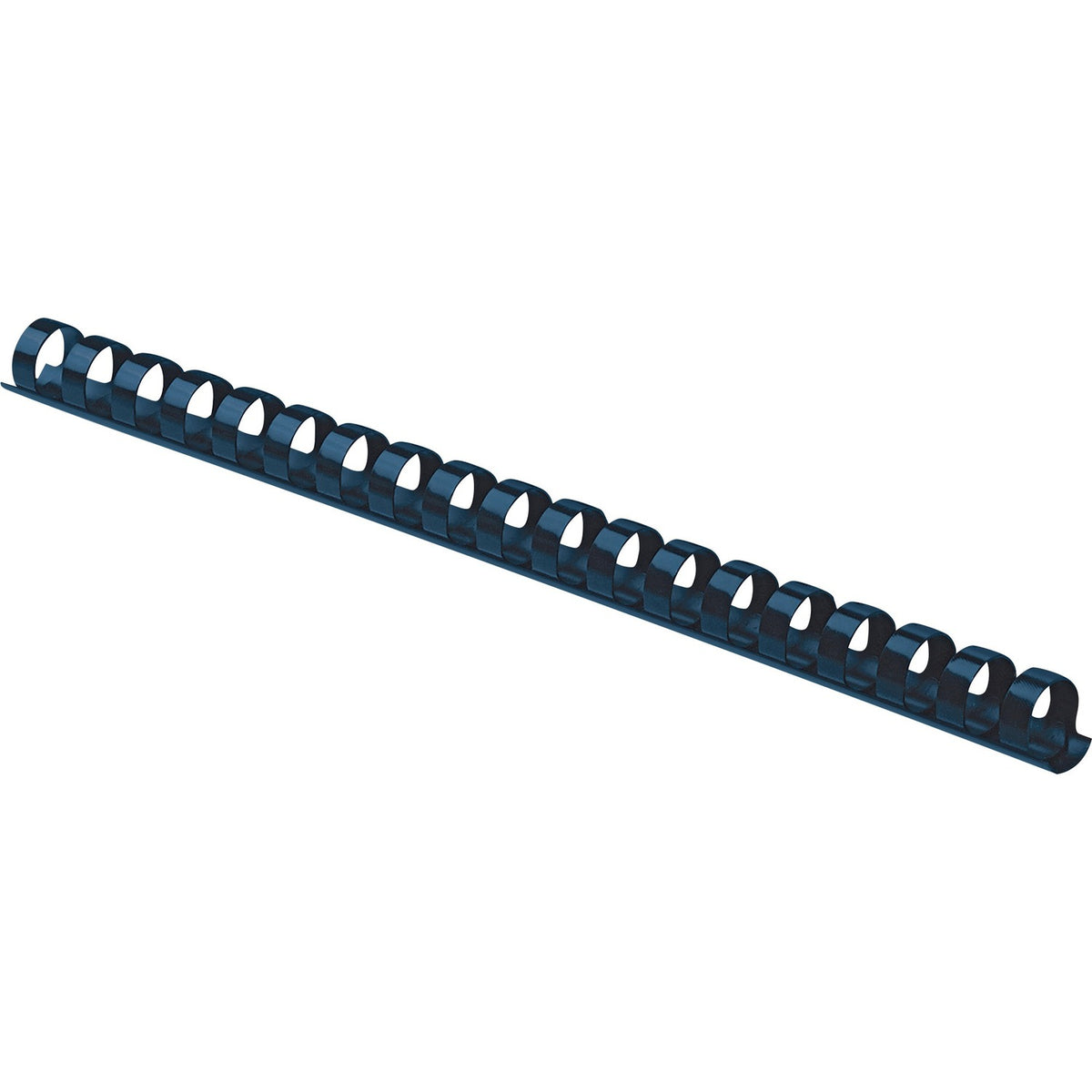 Fellowes Plastic Binding Combs - Navy, 3/8" Diameter (52505)