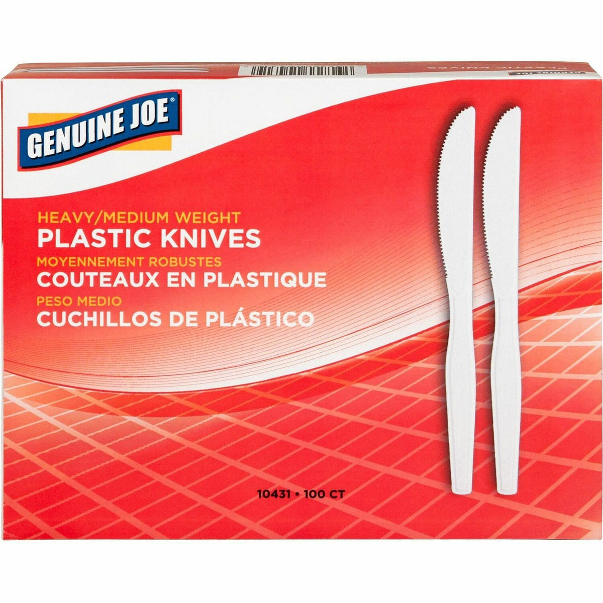 Genuine Joe Heavyweight Disposable Knives (GJO10431)