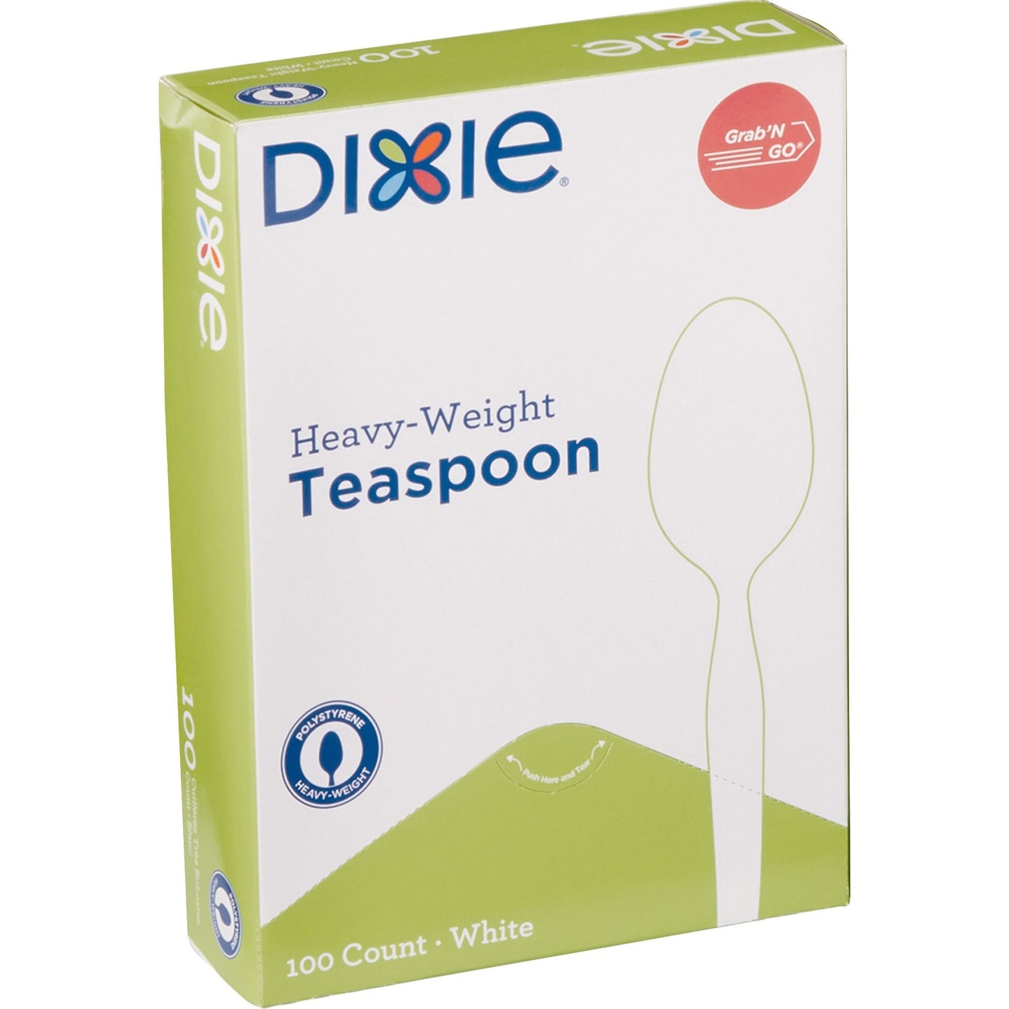Dixie Heavyweight Disposable Teaspoons Grab-N-Go by GP Pro (DXETH207)