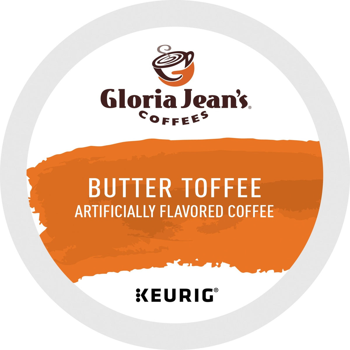 Gloria Jean's Coffees K-Cup Butter Toffee Coffee (DIE60051012)
