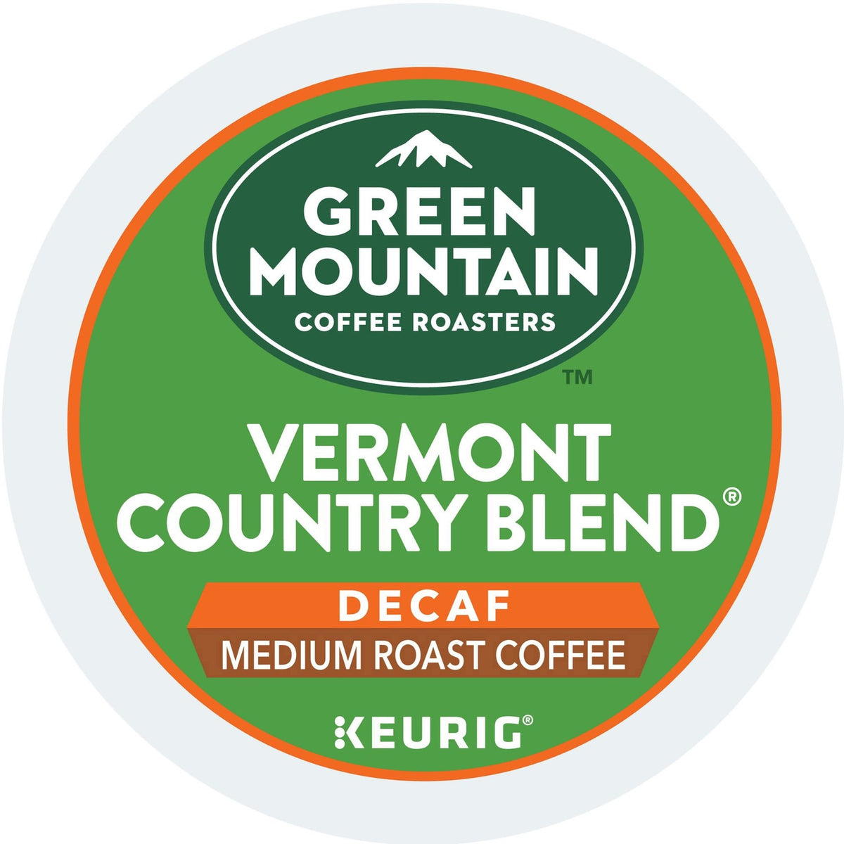 Green Mountain Coffee Roasters K-Cup Vermont Country Blend Decaf Coffee (GMT7602)