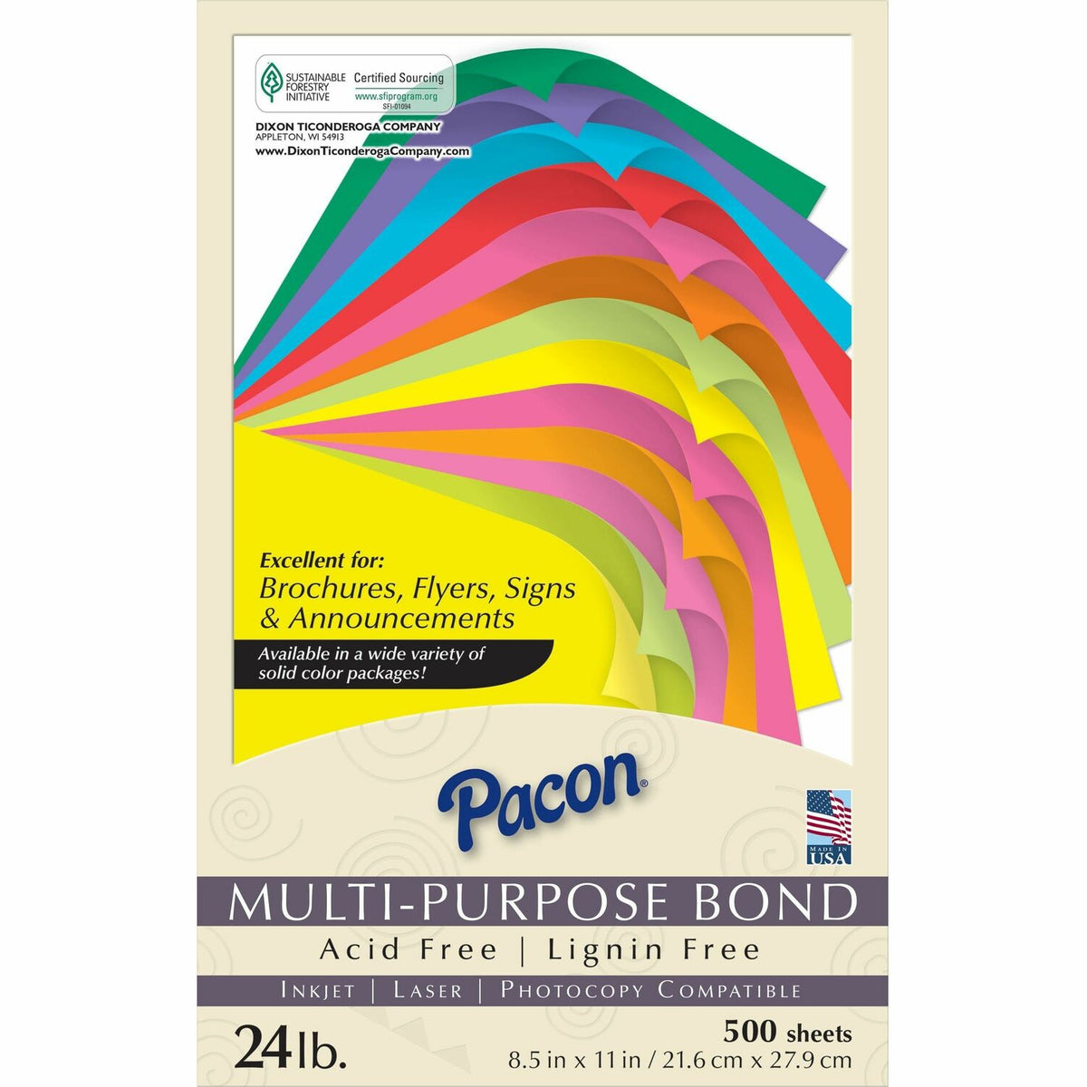Pacon Kaleidoscope Multi-Purpose Paper (PAC102051)