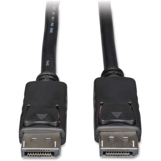 Eaton Tripp Lite Series DisplayPort Cable with Latching Connectors, 4K 60 Hz (M/M), Black, 6 ft. (1.83 m) (P580006)