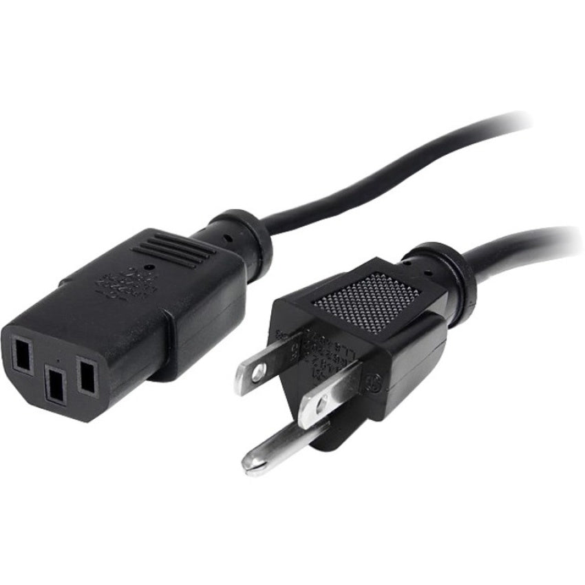 StarTech 1ft Power Cord, Nema 5-15p To C13 Cable (PXT1011)
