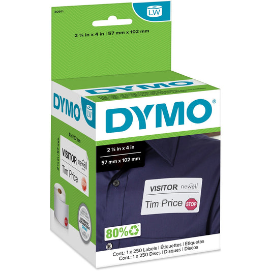 DYMO LabelWriter Time-expire Name Badge Labels (DYM30911)