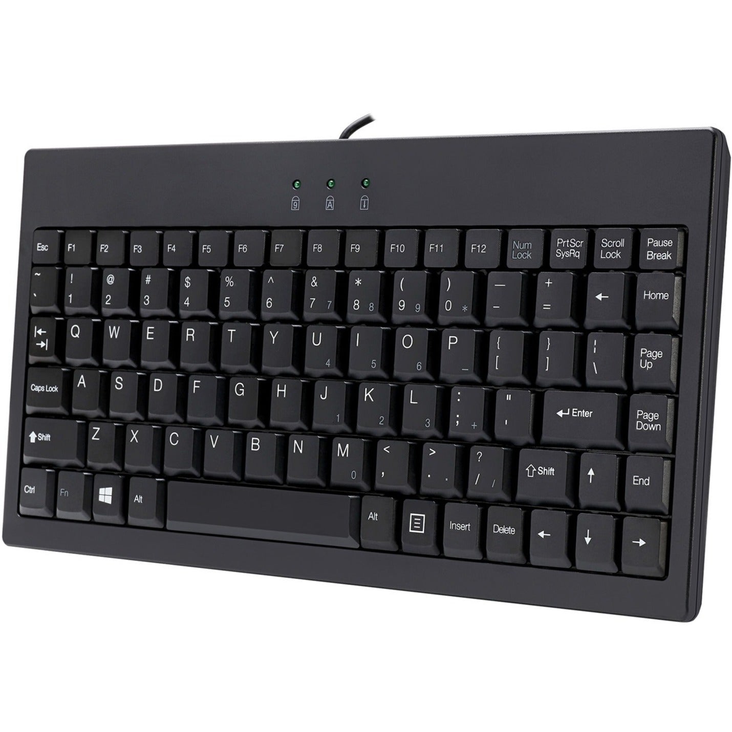 Adesso Mini Usb Keyboard W/ps/2 Adaptor (AKB110B)