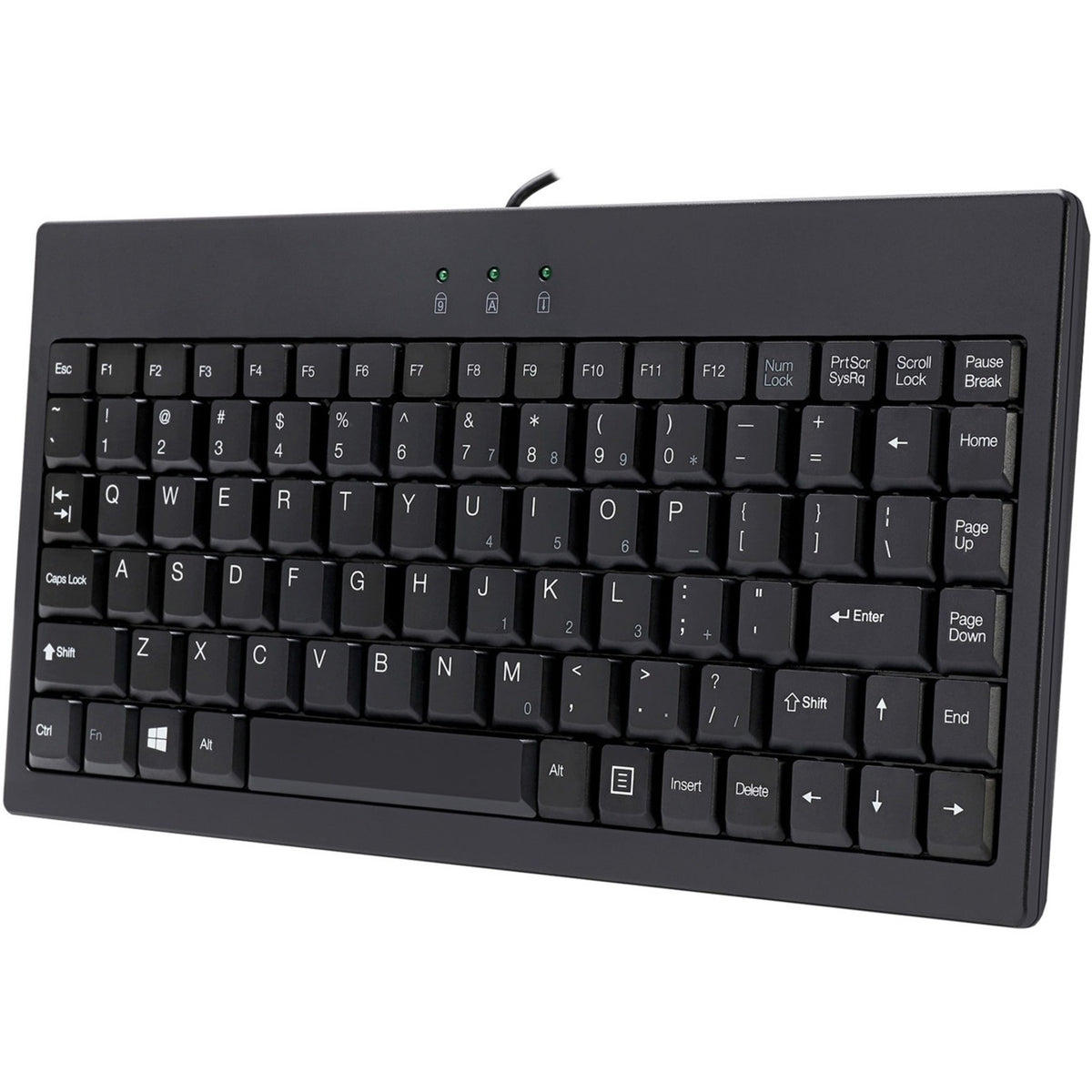 Adesso Mini Usb Keyboard W/ps/2 Adaptor (AKB110B)