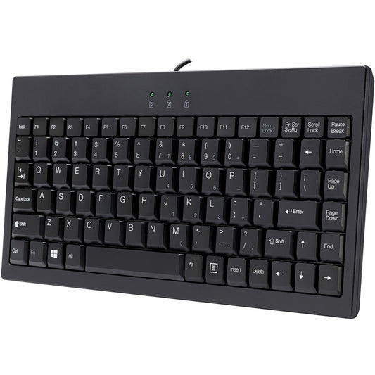 Adesso Mini Usb Keyboard W/ps/2 Adaptor (AKB110B)