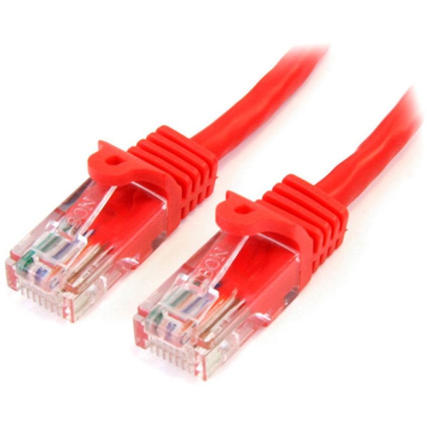 StarTech 30 Ft Red Cat5e Snagless Patch Cable (45PATCH30RD)