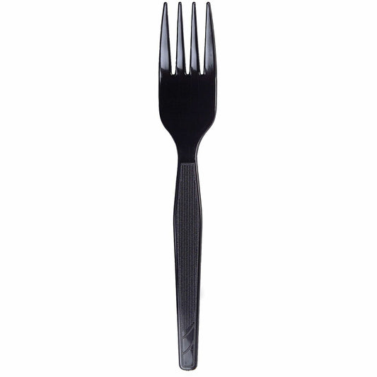 Dixie Medium-Weight Disposable Plastic Forks by GP Pro (DXEFM517)