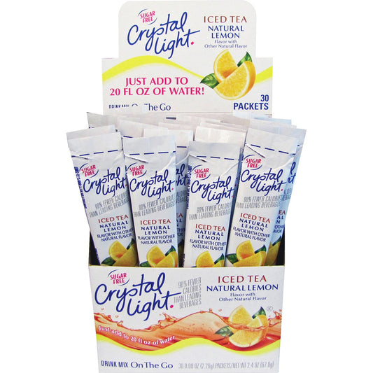 Crystal Light On-The-Go Ice Tea Flavored Drink Mix Sticks (CRY00757)