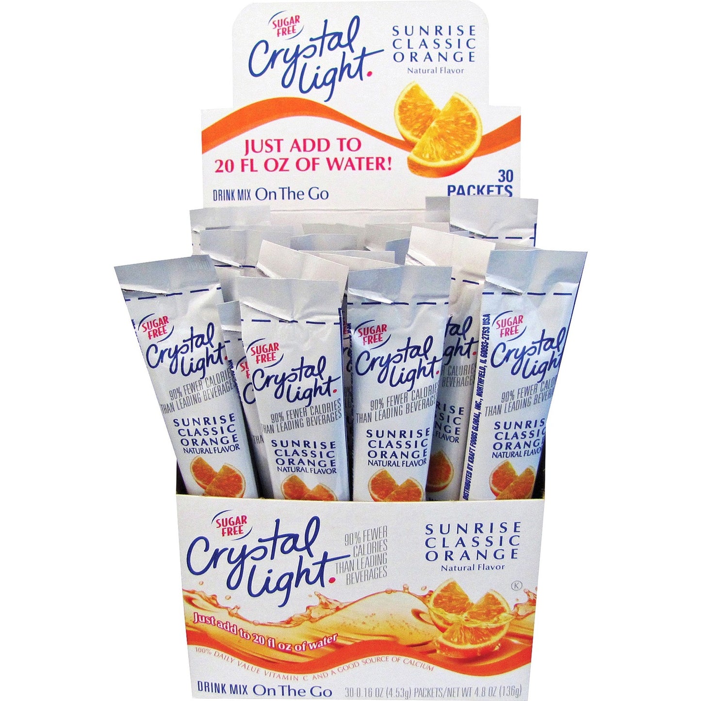 Crystal Light On-The-Go Orange Mix Sticks (KRFGEN00504)