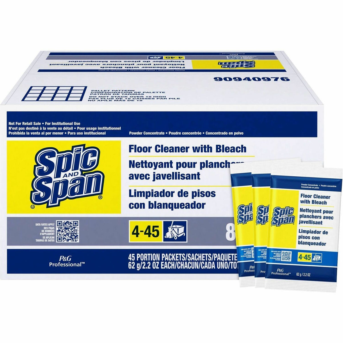 Spic and Span Floor Cleaner with Bleach (PGC02010)
