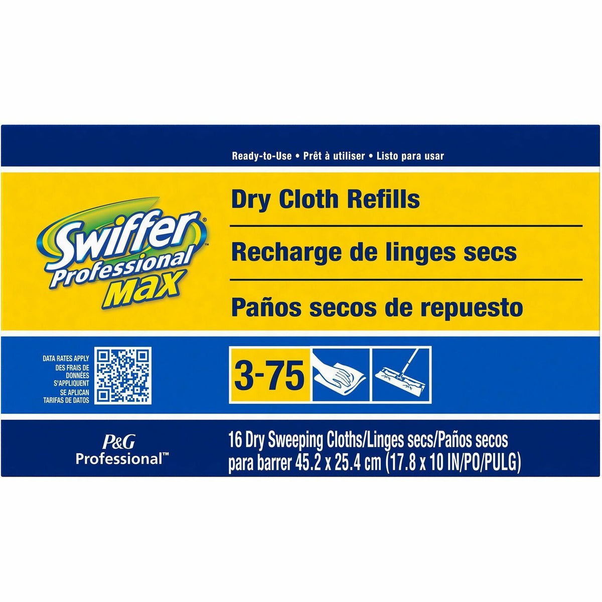 Swiffer Max Dry Cloth Refills (PGC37109)