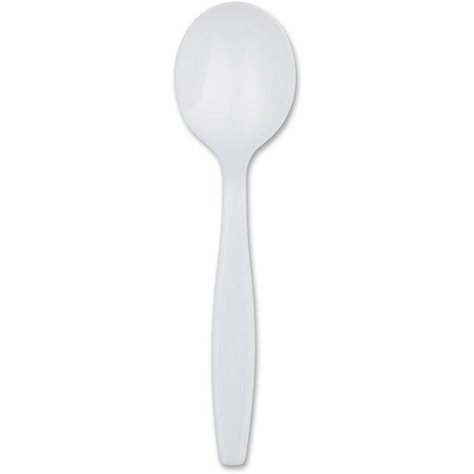 Dixie Heavyweight Disposable Soup Spoons by GP Pro (DXESH217)