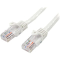StarTech 7 Ft White Cat5e Utp Patch Cable (45PATCH7WH)