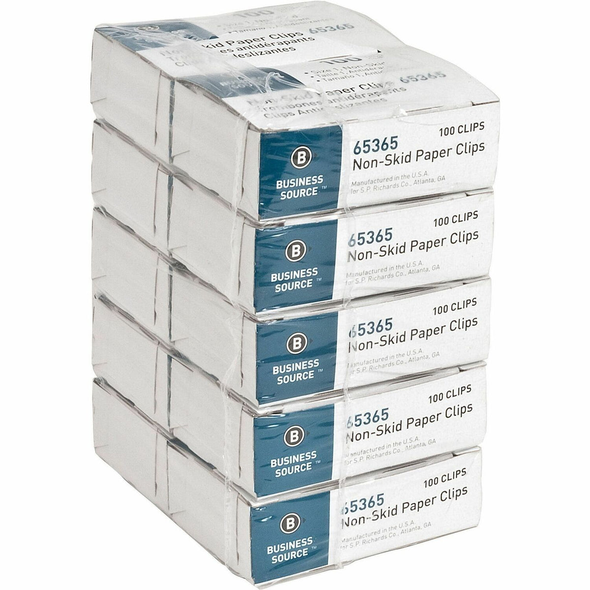 Business Source Non-Skid Paper Clips (BSN65365)