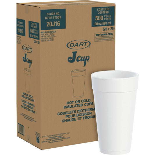 Dart 20 oz Insulated Foam Cups (DCC20J16)