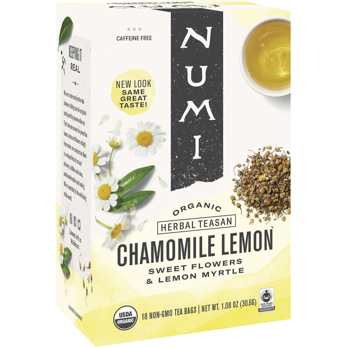 Numi Organic Chamomile Lemon Herbal Tea Bag (NUM10150)