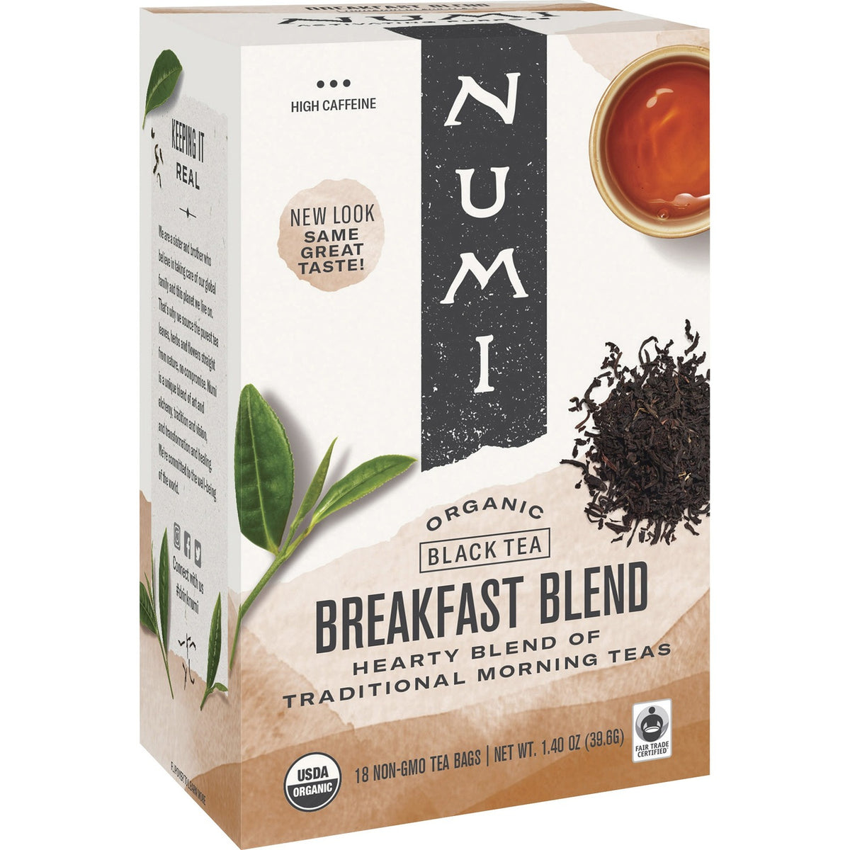 Numi Organic Breakfast Blend Black Tea Bag (NUM10220)
