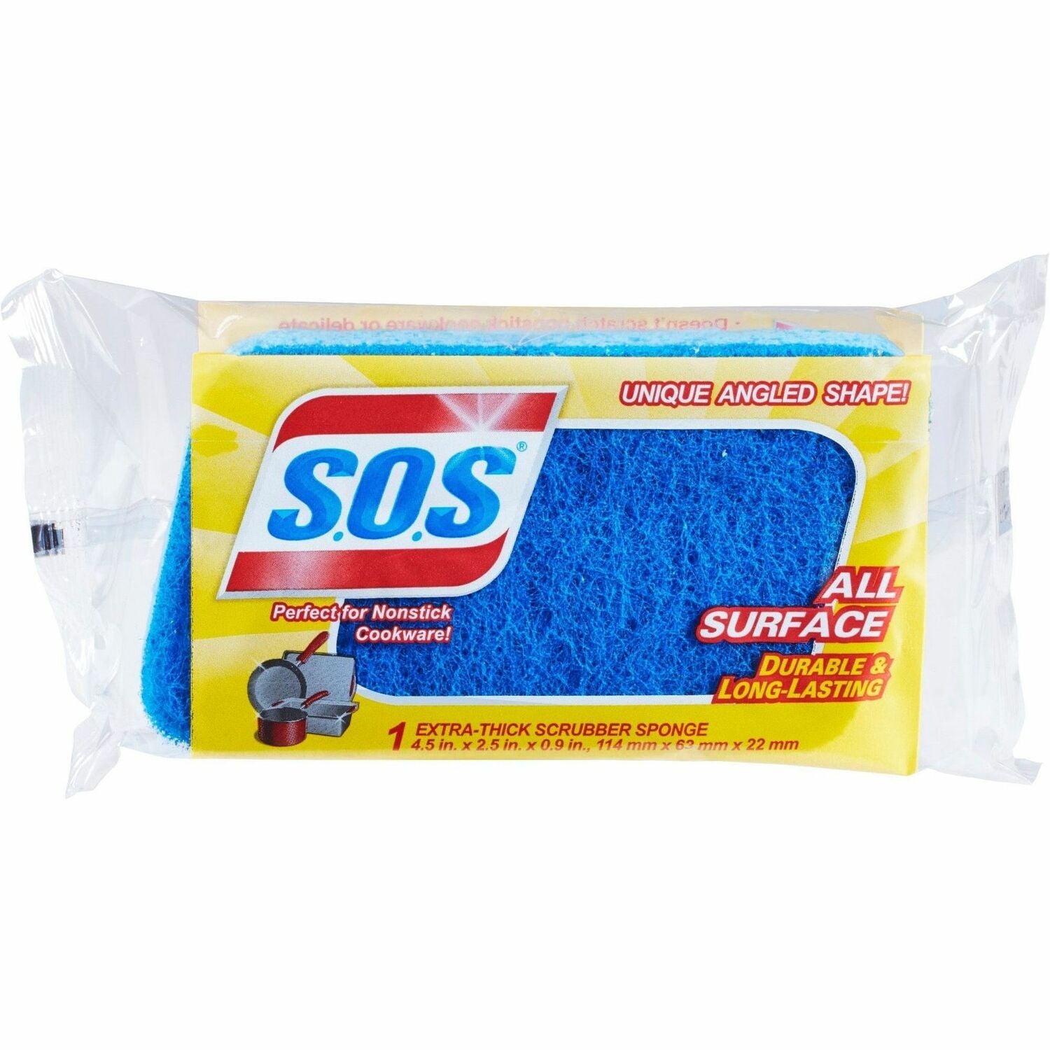 S.O.S... S.O.S.. All-Surface Scrubber Sponge (CLO91017)