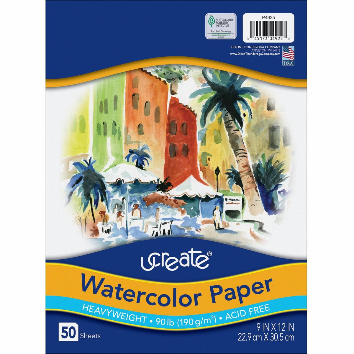 UCreate Watercolor Paper (PAC4925)