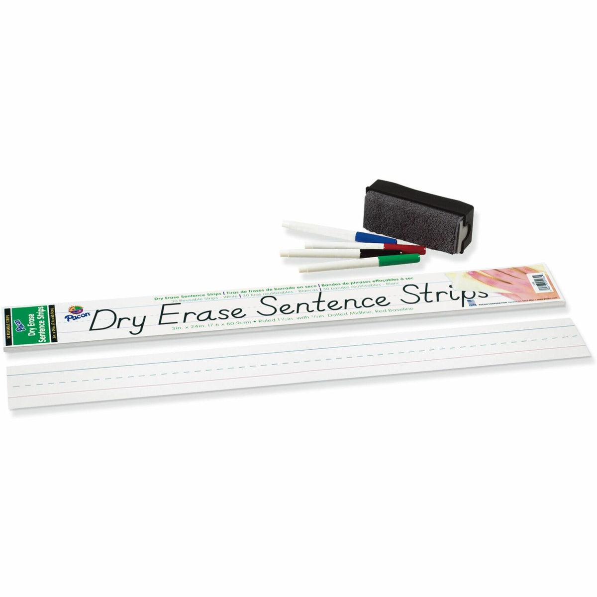 Pacon Dry Erase Sentence Strips (PAC5185)