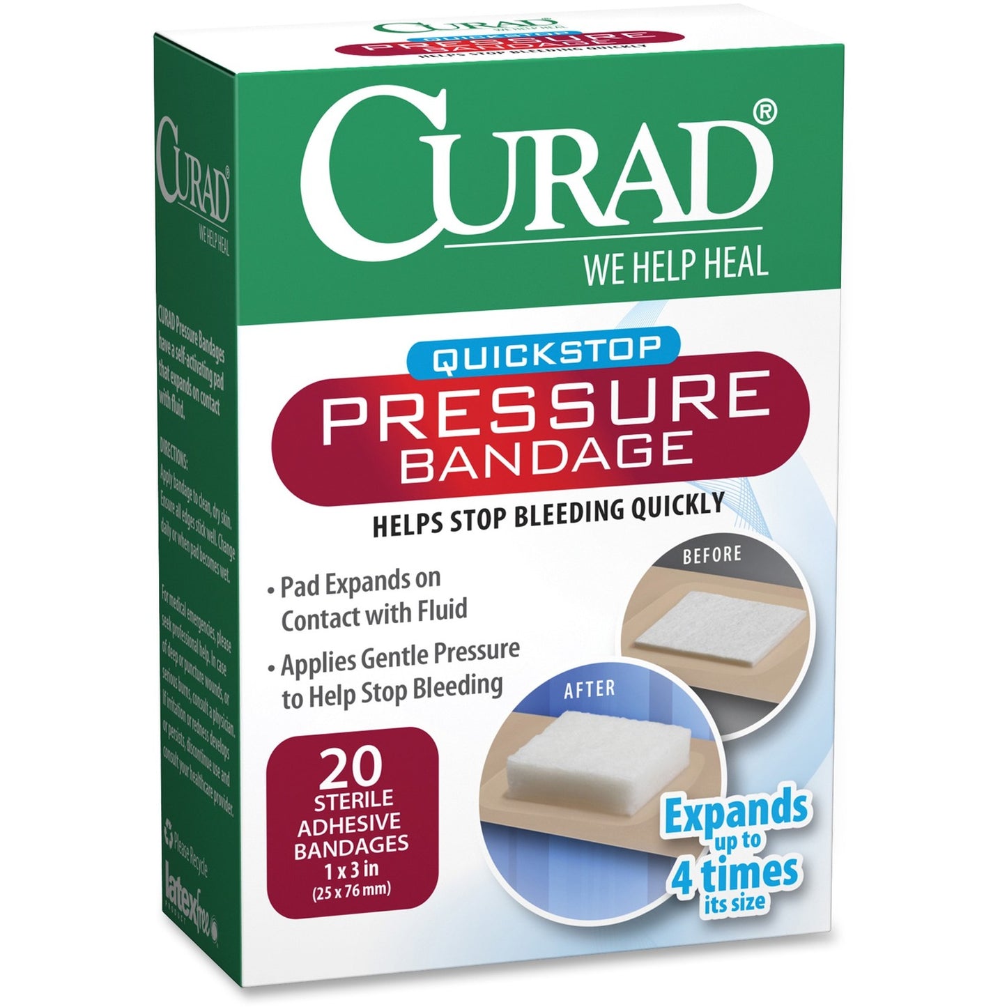 Curad Pressure Adhesive Bandage (MIINON85100)