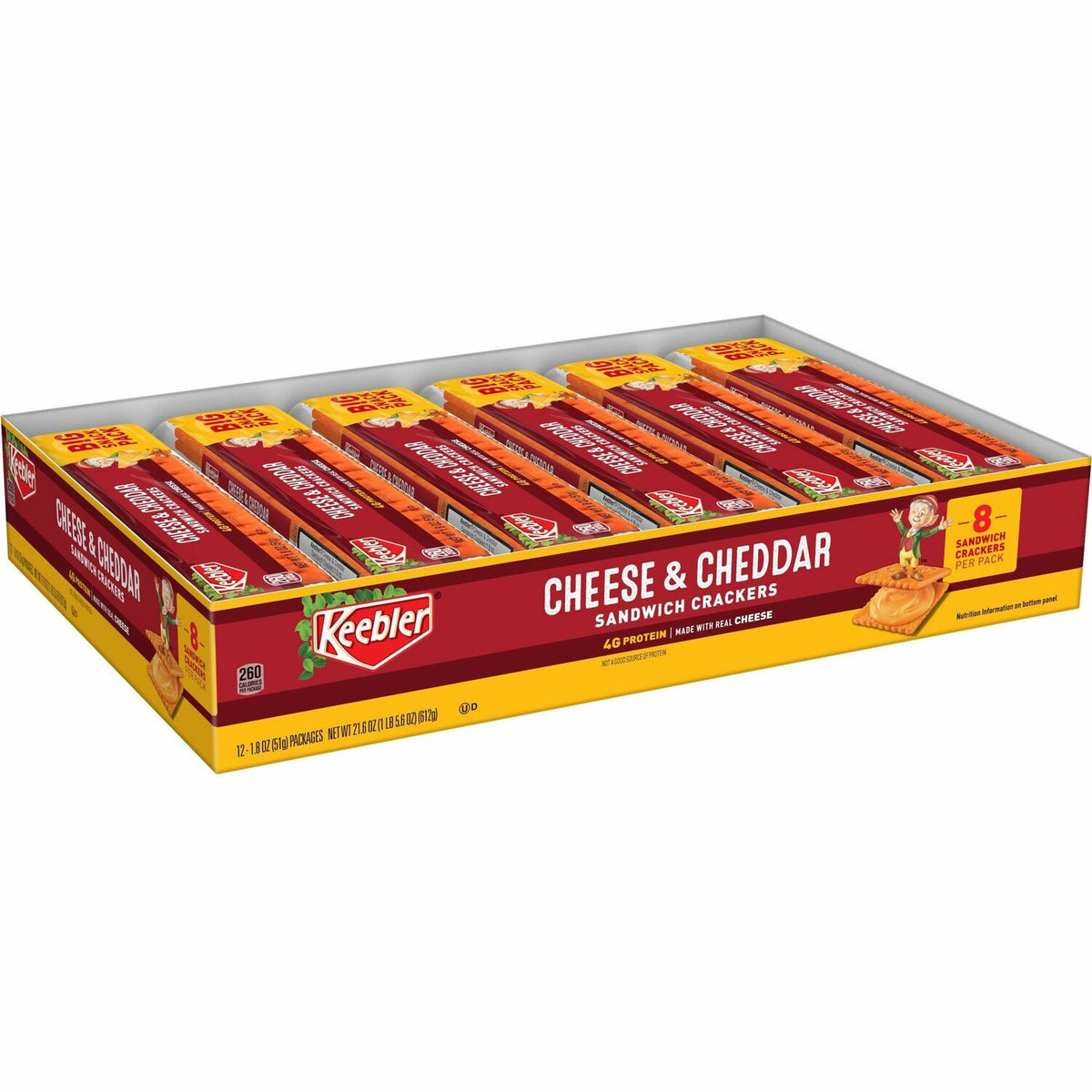 Keebler Cheese Crackers with Cheddar Cheese (KEB21147)