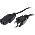 StarTech 20ft Power Cord, Nema 5-15p To C13 Cable (PXT10120)