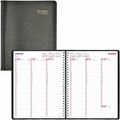 Brownline Soft Cover Twin-wire Weekly Planner (REDCB950BLK)