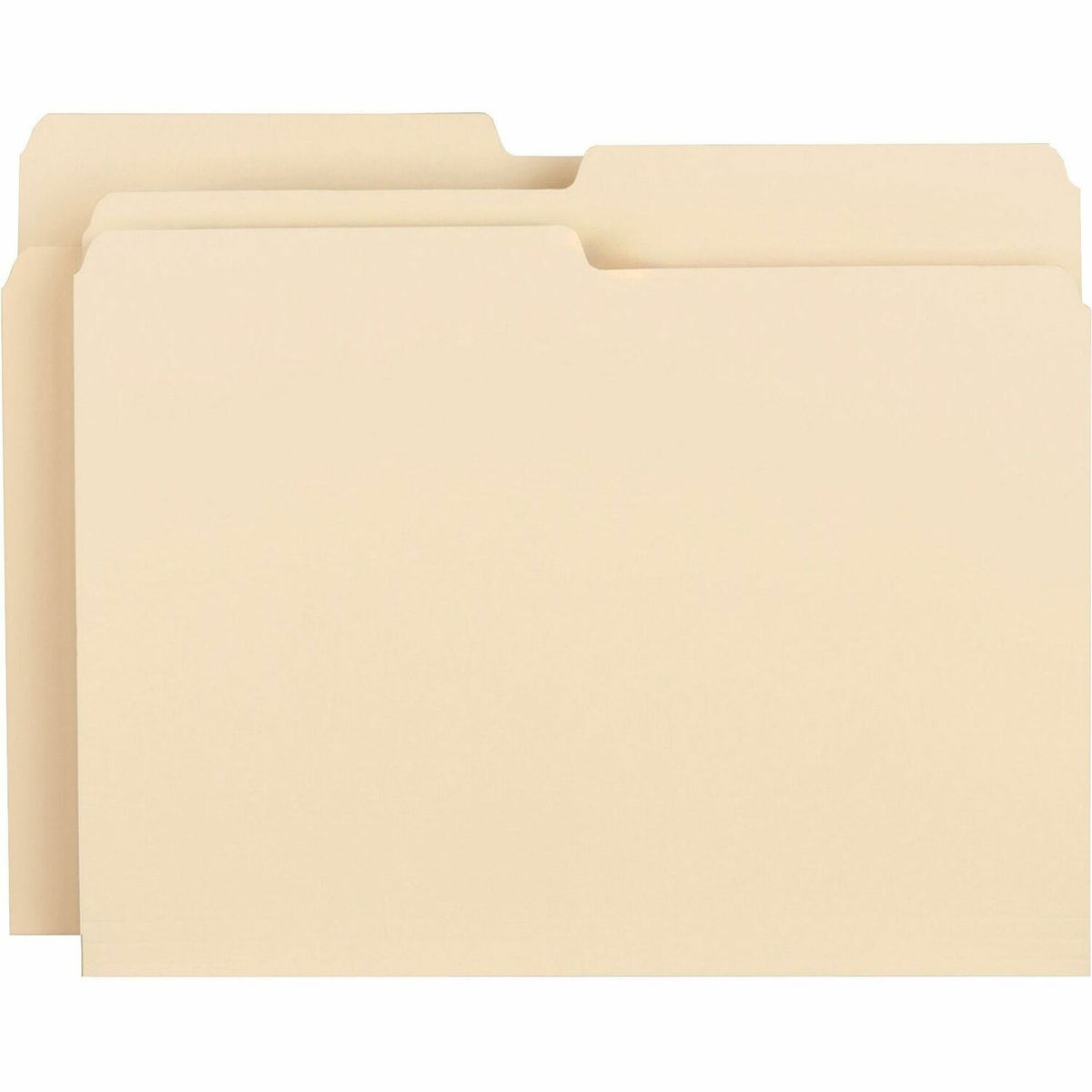Business Source 1/2 Tab Cut Letter Recycled Top Tab File Folder (BSN17524)