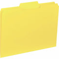 Business Source 1/3 Tab Cut Letter Recycled Top Tab File Folder (BSN43559)